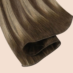hand tied weft