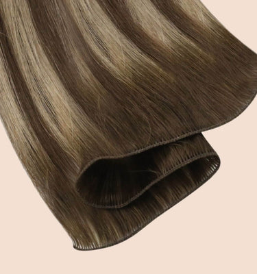hand tied weft