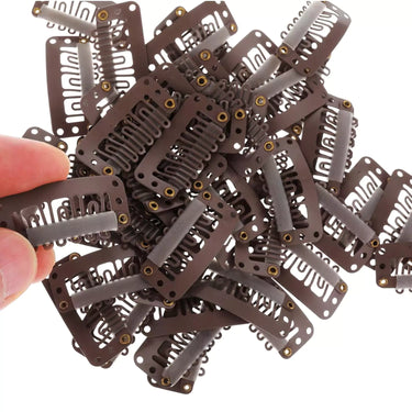 brown clips for hair extensions