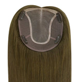 clip in hair topper virgin hair