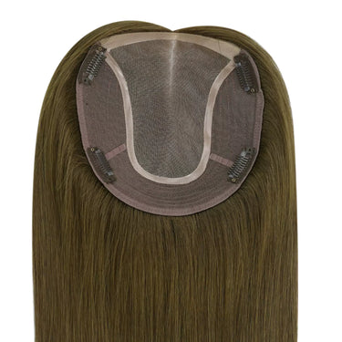 clip in hair topper virgin hair