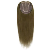 virgin human hair topper for thinning crown