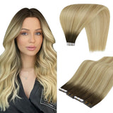 hair extensions human hair tape in