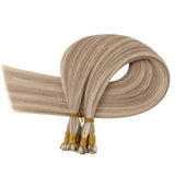 hand tied weft extensions human hair bundle