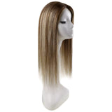 remy hair pieces hair topper for women