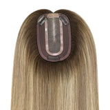 human hair topper