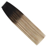 remy tape in hair extensions balayage hair