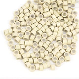 micro ring beads for blonde hair extensions
