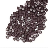 micro ring beads for brown hair extensions