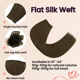 flat silk weft hair extensions hair weft extensions
