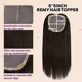 hair topper human hair