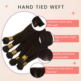 virgin hair extensions weft