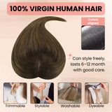 virgin remy hair toppers