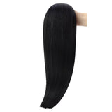 invisible hole weft human hair extensions virgin human hair