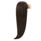 weft human hair extensions hole pu weft hair