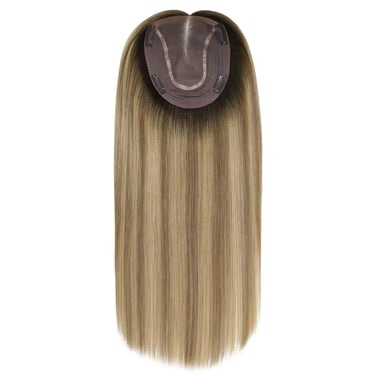 mono base human hair toppers