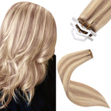 machine weft human hair weft bundles