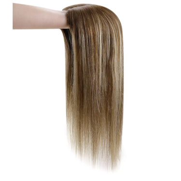 real human hair topper mono hair topper