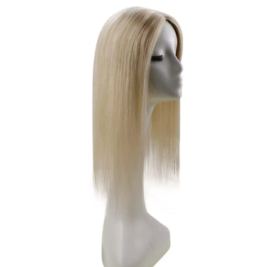 topper human hair remy hair highlight blonde