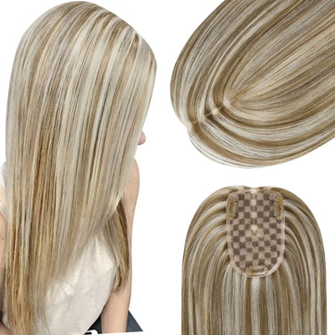 clip in hair topper remy hair pieces