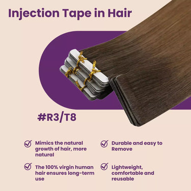 tape in extensions invisible hair extensions