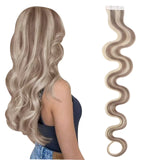 Virgin Human Hair Extensions Tape In