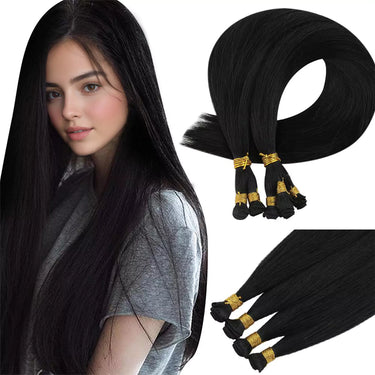 hand tied weft hair extensions jet black weft hair extensions