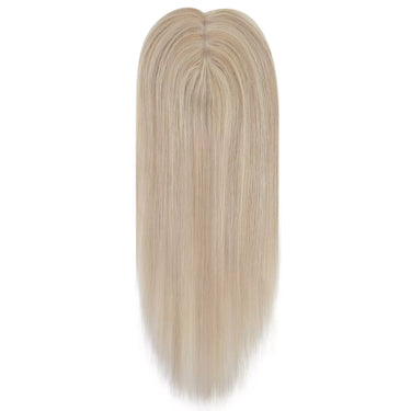 blonde hair toppers for women