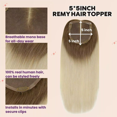 hair topper for short hair remy hair toppers