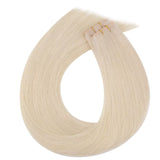 pu hole weft hair extensions virgin human hair