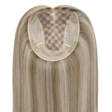 human hair topper for women
