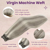 machine weft extensions sew in weft hair extensions