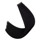 human hair weft invisible hair extensions for thin hair butterfly weft