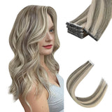tape in hair injected tape in hair