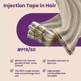 tape in hair extensions invisible blonde