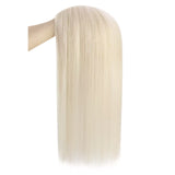 blonde virgin human hair topper for women