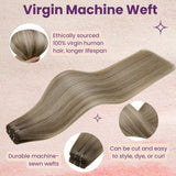 weft human hair extensions machine weft hair extensions