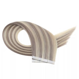 invisible hair extensions tape in hair