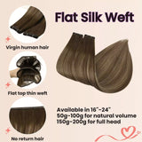 hair weft extensions flat weft extensions