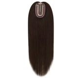 brown crown hair topper