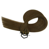 virgin machine weft human hair weft