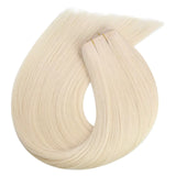 xo invisible weft extensions blonde hair butterfly weft