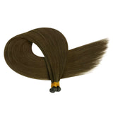 hybrid weft virgin hair extensions brown hair