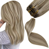 straight hair machine weft hair extensions
