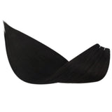 Virgin real human hair machine sewing extensions