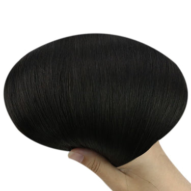 black machine human hair bundles