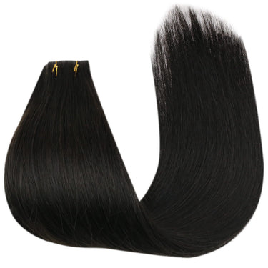 black tape in hair extensions