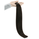 seamless weft hair extensions hand-tied weft