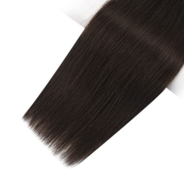 silk smooth machine weft hair extensions