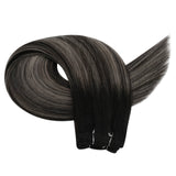 virgin weft hair extension sew in weft